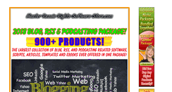 Desktop Screenshot of master-resale-rights-software-store.com
